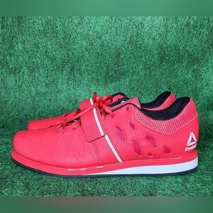 New Reebok Men's Lifter Pr Athletic Shoes Size 13.5 Red Black White
